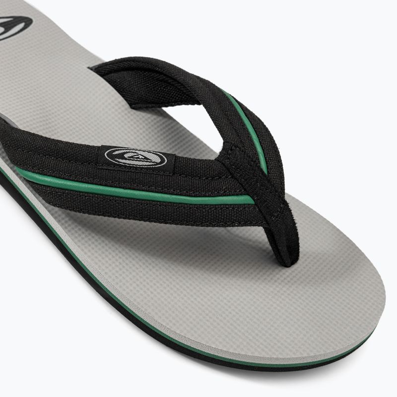 Мъжки джапанки Quiksilver Molokai Layback Saturn в бяло и черно AQYL101319 7