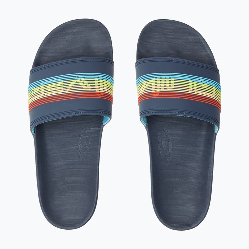 Мъжки джапанки Quiksilver Rivi Wordmark Slide blue 12