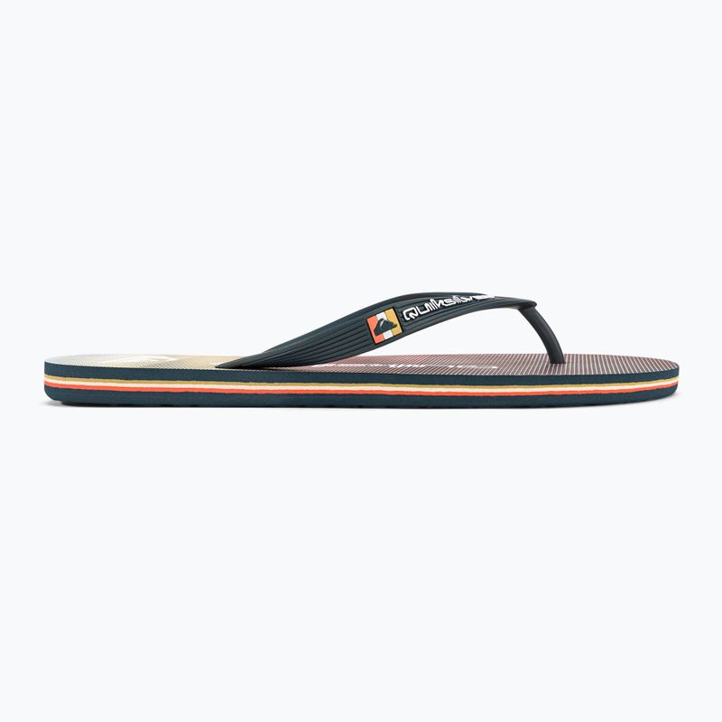 Мъжки джапанки Quiksilver Molokai Massive grey/orange/grey 2