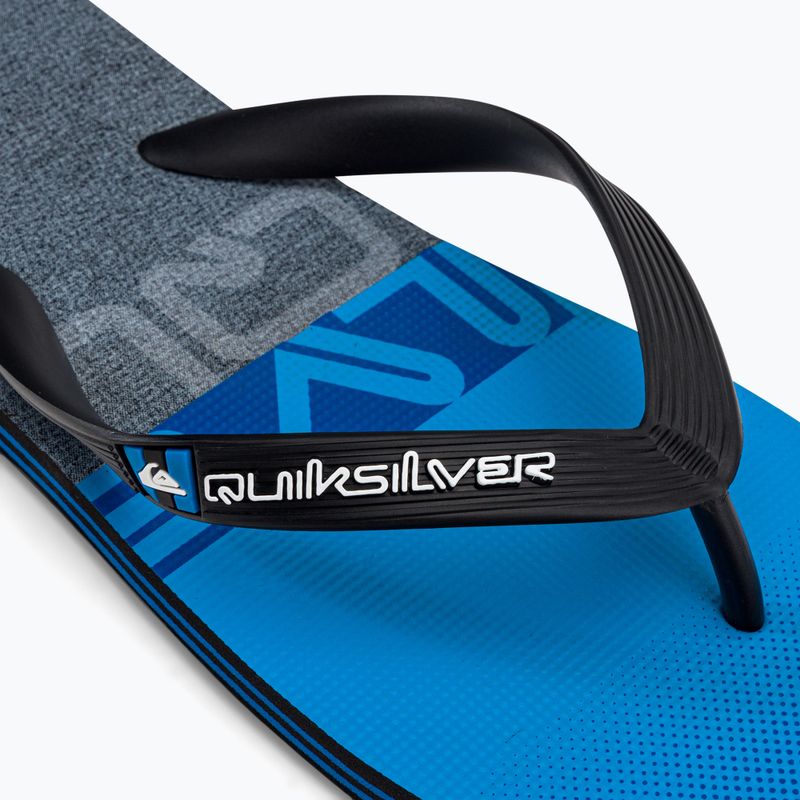 Мъжки джапанки Quiksilver Molokai Wordblock blue-grey AQYL101287 7