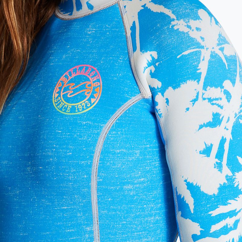 Дамски скафандър Billabong Spring Fever LS Spring blue hawaii 3