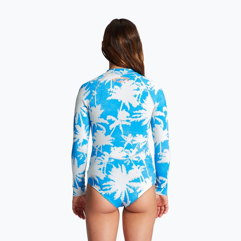 Дамски скафандър Billabong Salty Dayz Light LS Spring blue hawaii 2