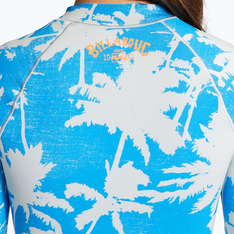 Дамски скафандър Billabong Salty Dayz Light LS Spring blue hawaii 3