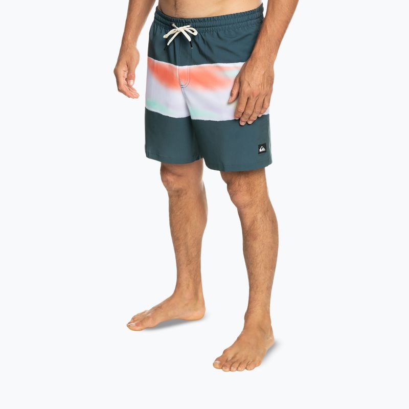 Мъжки къси панталони за плуване Quiksilver Surfsilk Air-Brush Volley 17Nb тъмносини EQYJV04011 4