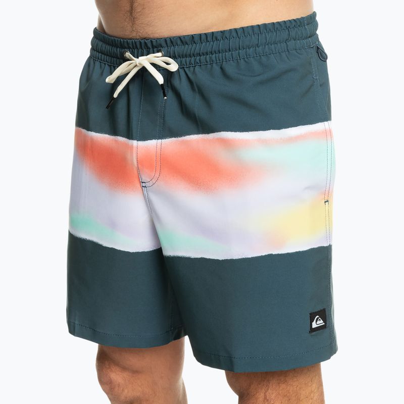 Мъжки къси панталони за плуване Quiksilver Surfsilk Air-Brush Volley 17Nb тъмносини EQYJV04011 5