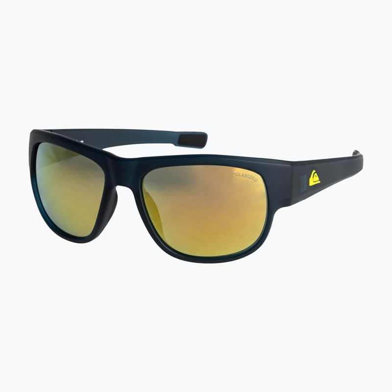 Слънчеви очила Quiksilver Pumping Polarized XBBY в тъмносиньо и жълто EQYEY03192