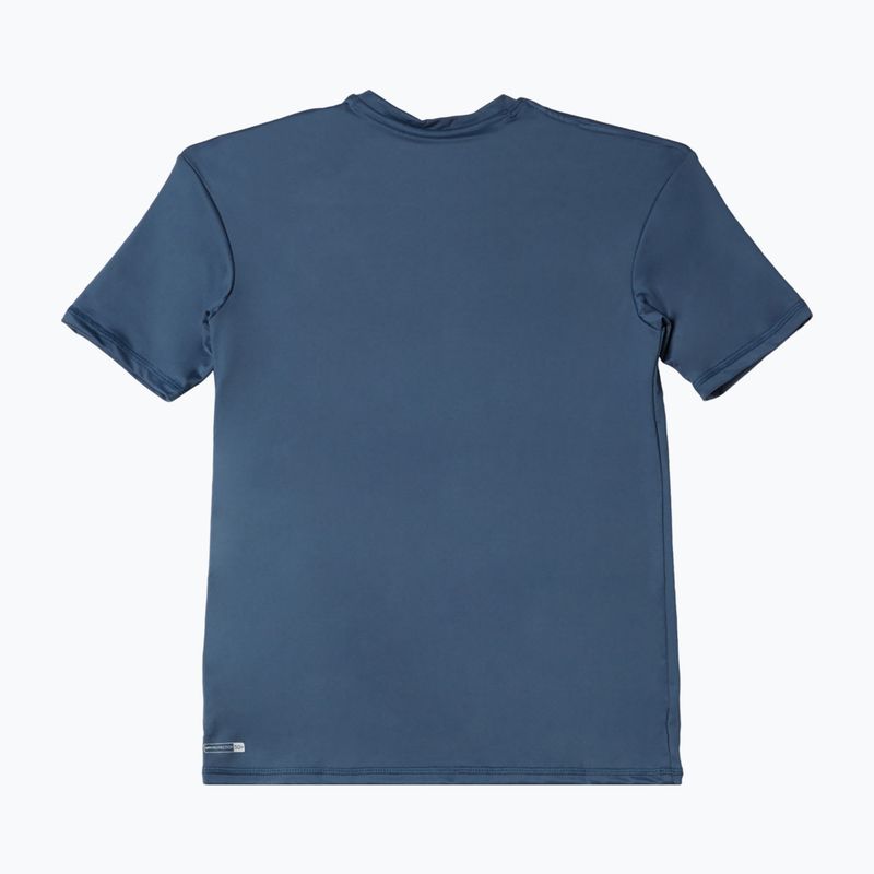 Детска тениска за плуване Quiksilver Solid Streak SS Y с надпис Sea 2