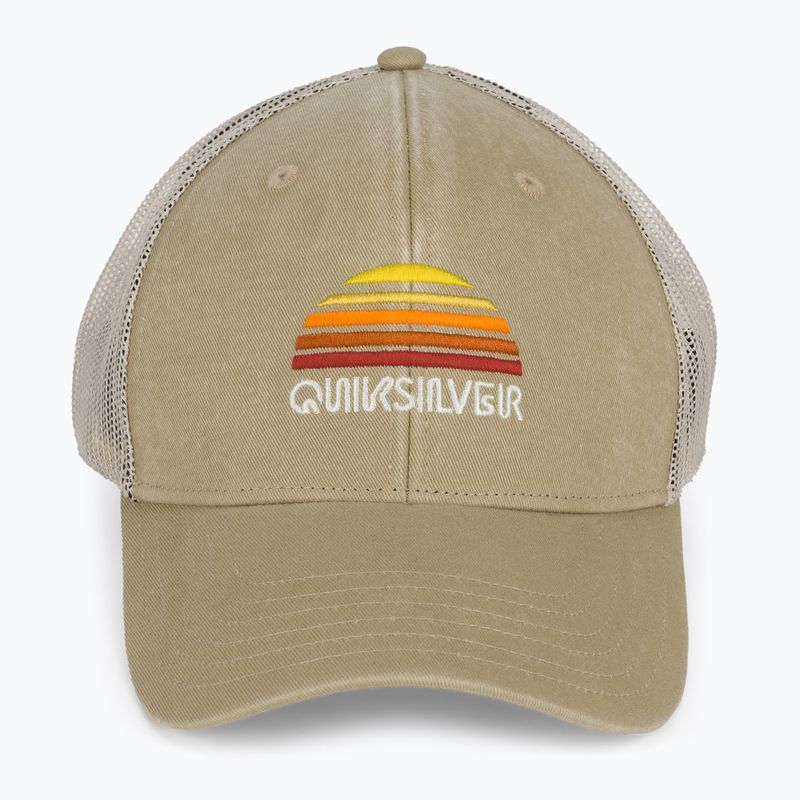 Мъжка бейзболна шапка Quiksilver Stringer dark khaki 4