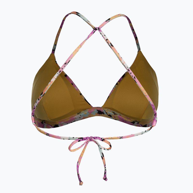 Горна част на бански костюм Billabong Sol Searcher Cross Back flowers 2