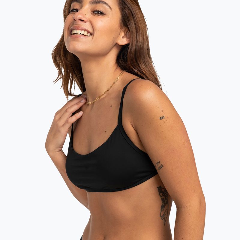 Горна част на бански костюм Billabong Sol Searcher Bralette black pebble 3