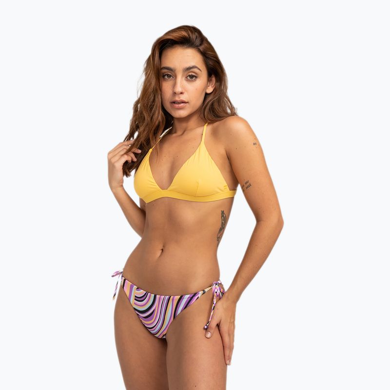 Горна част на бански костюм Billabong Sol Searcher Cross Back golden peach 5