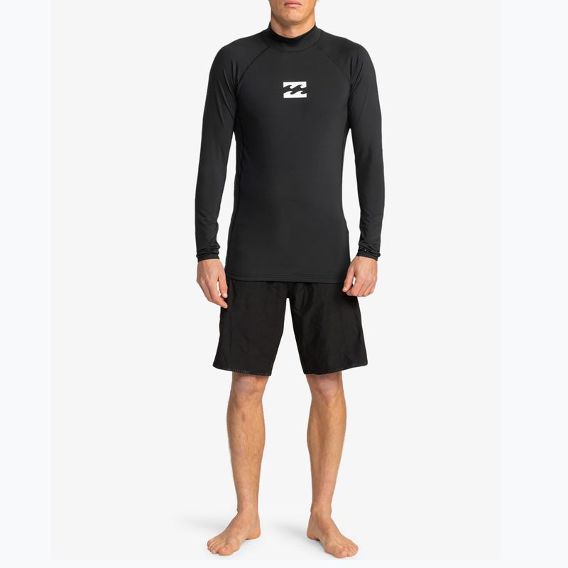 Мъжка блуза с дълъг ръкав за плуване Billabong Waves All Day black 2