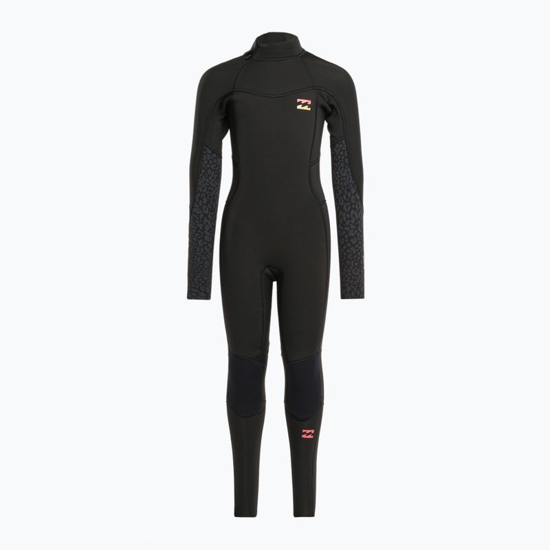 Детска пяна за плуване Billabong 3/2 Teen Synergy BZ FL Full wild black 2