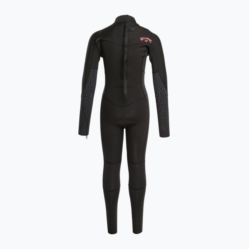 Детска пяна за плуване Billabong 3/2 Teen Synergy BZ FL Full wild black 3