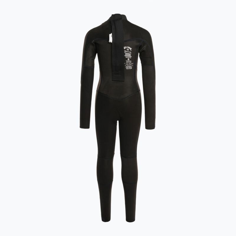 Детска пяна за плуване Billabong 3/2 Teen Synergy BZ FL Full wild black 5