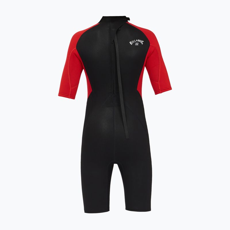 Детска пяна за плуване Billabong 2/2 Boys Intruder BZ SS Spring red 7