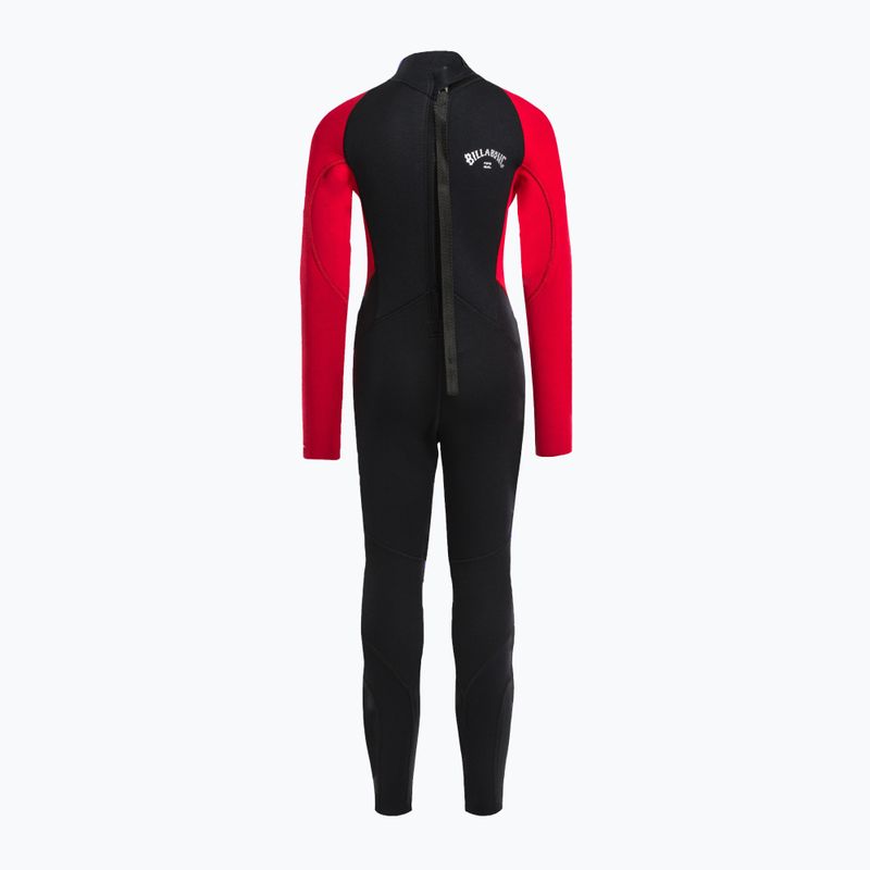 Детска пяна за плуване Billabong 3/2 Boys Intruder BZ FL red 3
