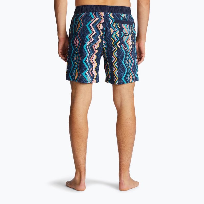 Мъжки къси панталони за плуване Billabong Sundays Layback blue haze 4