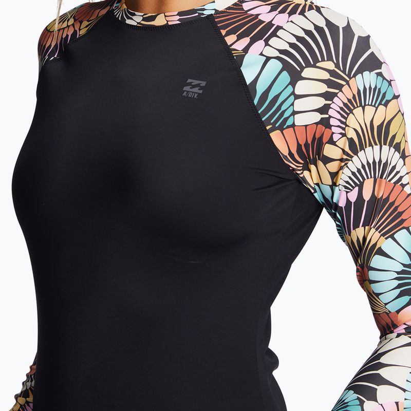 Дамска тениска за плуване Billabong A/Div black multi 2 3