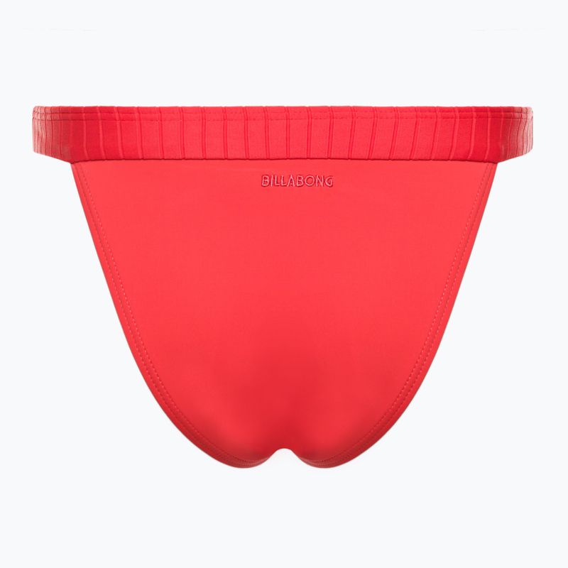 Горнища на бански костюми Billabong Lined Up Banded Hike bright poppy 2