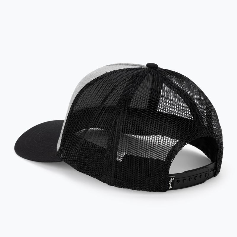 Мъжка бейзболна шапка Billabong Stacked Trucker grey heather 3