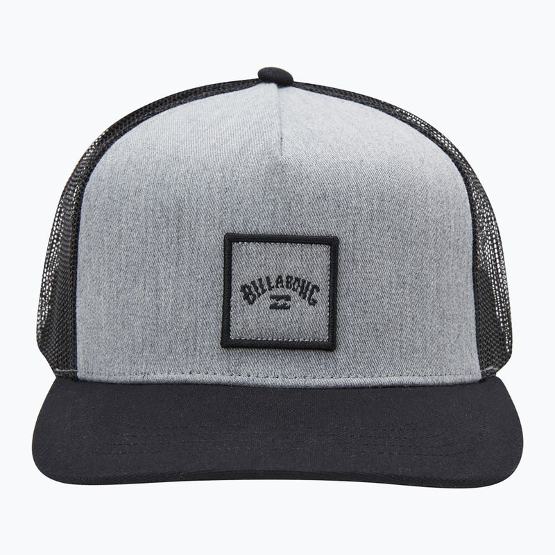 Мъжка бейзболна шапка Billabong Stacked Trucker grey heather 6