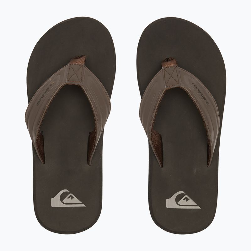 Мъжки джапанки Quiksilver Monkey Wrench Core кафяви AQYL101324 11