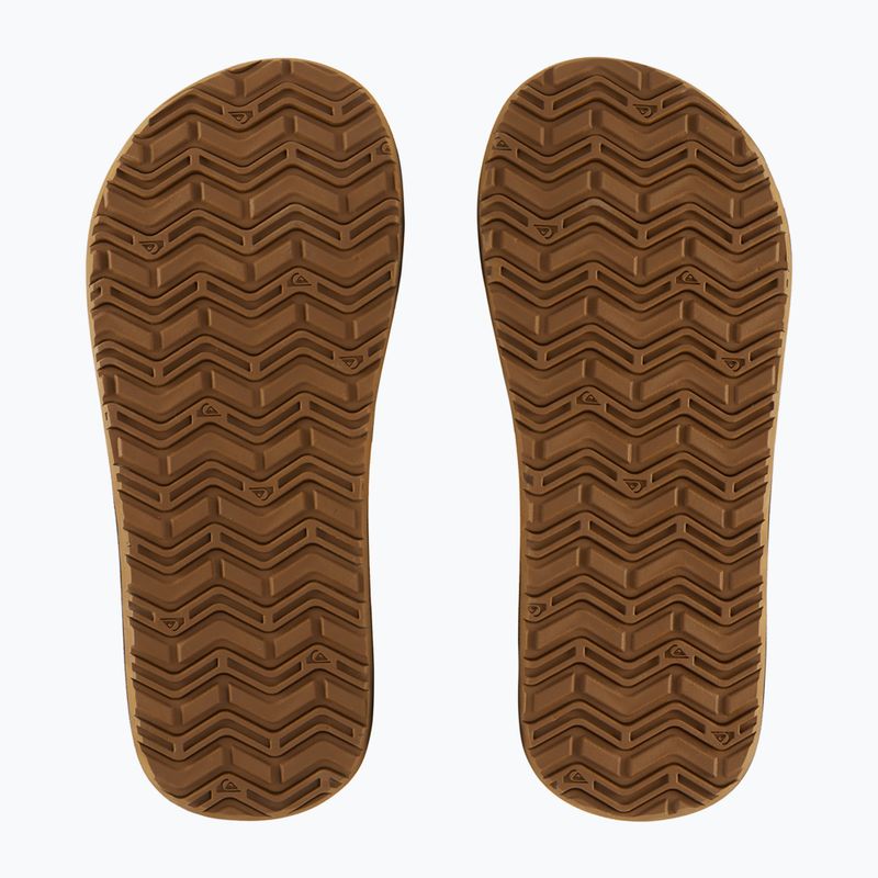 Мъжки джапанки Quiksilver Monkey Wrench Core кафяви AQYL101324 12