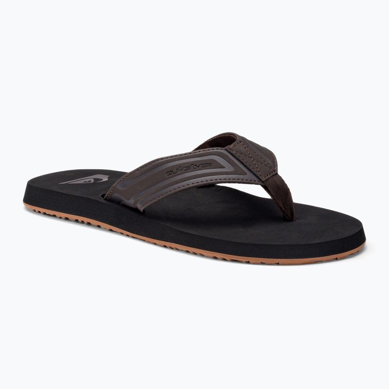 Мъжки джапанки Quiksilver Monkey Wrench Core кафяви AQYL101324