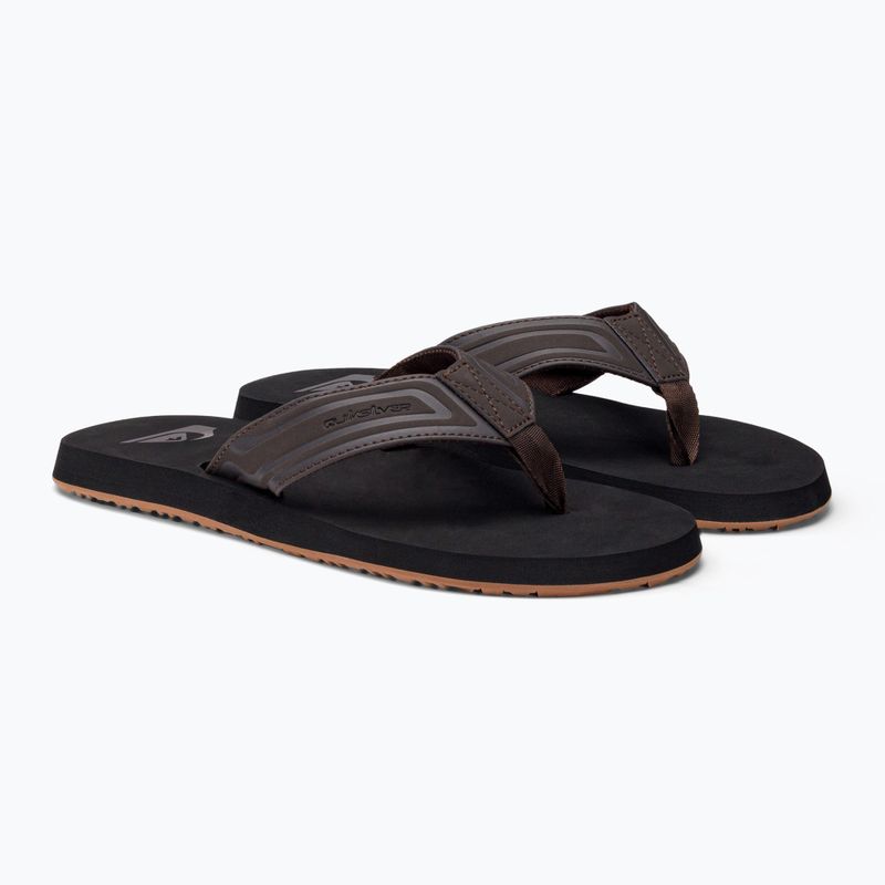 Мъжки джапанки Quiksilver Monkey Wrench Core кафяви AQYL101324 4