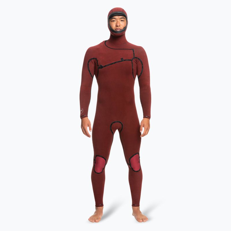 Мъжки неопренов костюм за плуване Quiksilver Highline 5/4/3 Chest Zip Hooded black 5