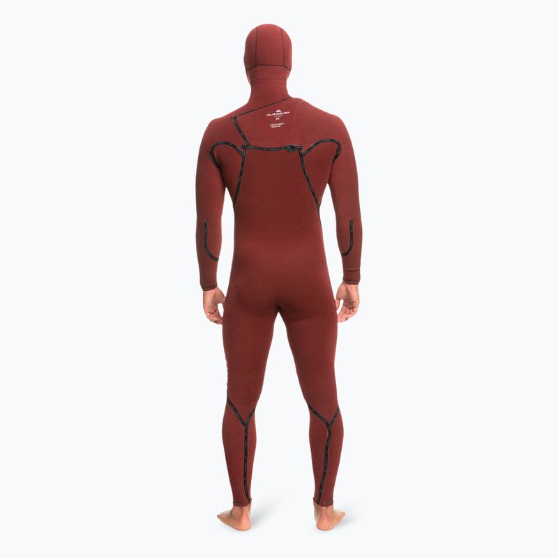 Мъжки неопренов костюм за плуване Quiksilver Highline 5/4/3 Chest Zip Hooded black 7