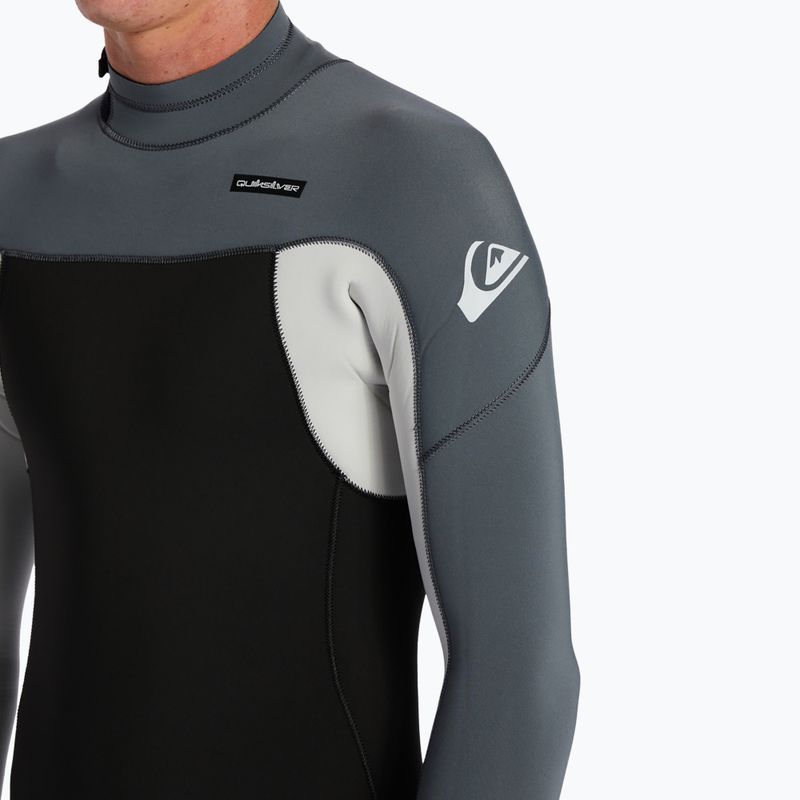 Мъжки неопренов костюм за плуване Quiksilver Everyday Sessions BZ 3/2 mm black/ash 4