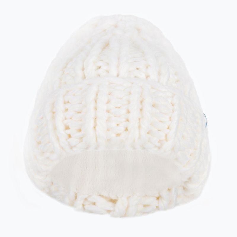 Дамска шапка за сноуборд ROXY Chloe Kim Beanie bright white 2