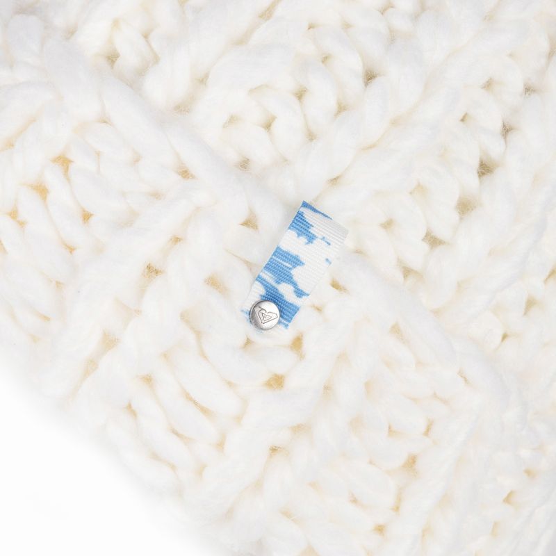 Дамска шапка за сноуборд ROXY Chloe Kim Beanie bright white 4