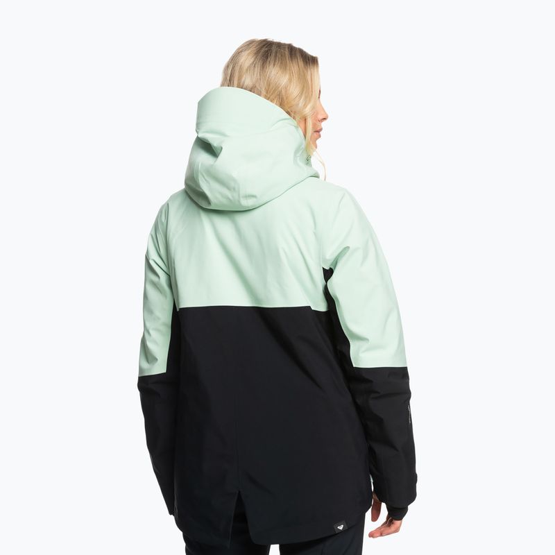 Дамско яке за сноуборд ROXY Gore-Tex Stretch Purelines cameo green 2