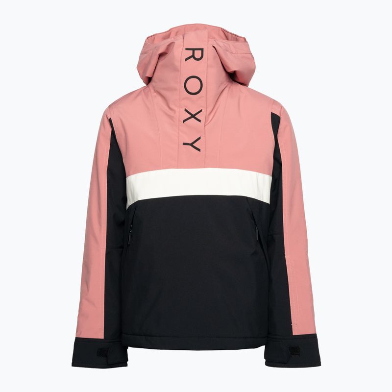 Детско яке за сноуборд ROXY Shelter Girl dusty rose 4