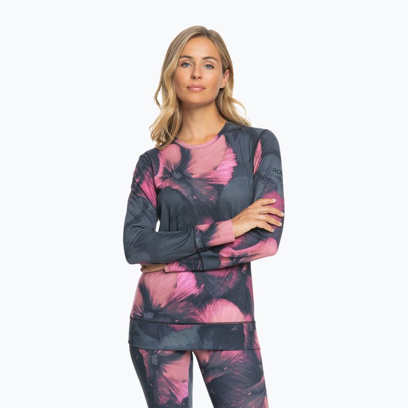 Дамска термоактивна блуза ROXY Daybreak Top true black pansy pansy
