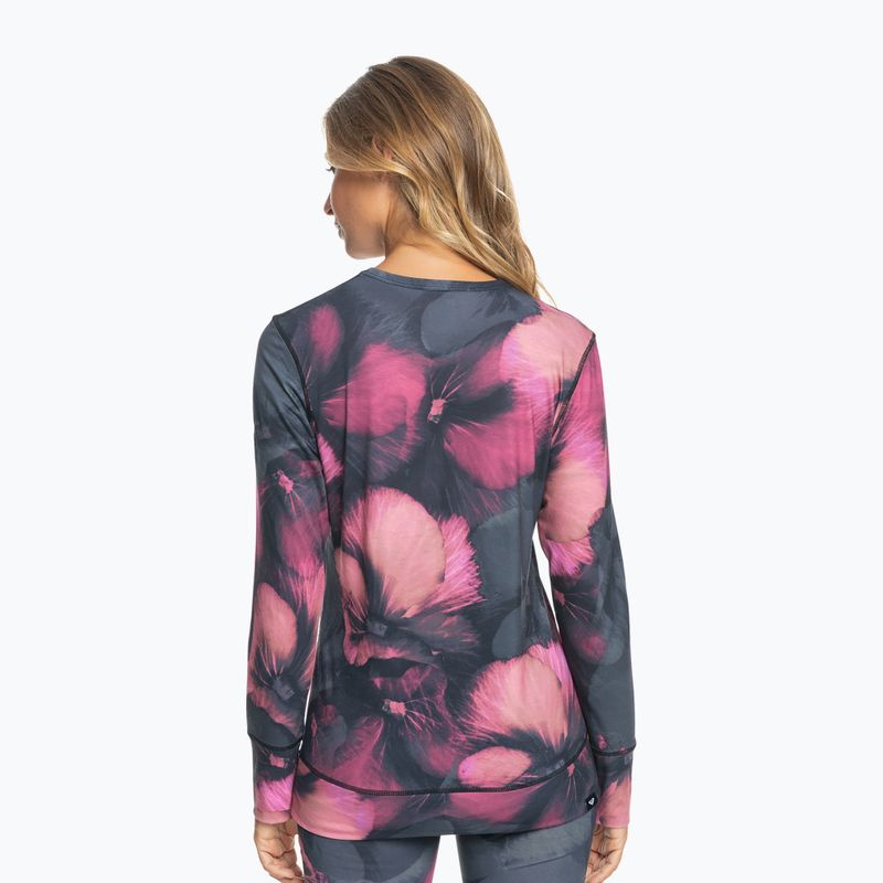 Дамска термоактивна блуза ROXY Daybreak Top true black pansy pansy 2
