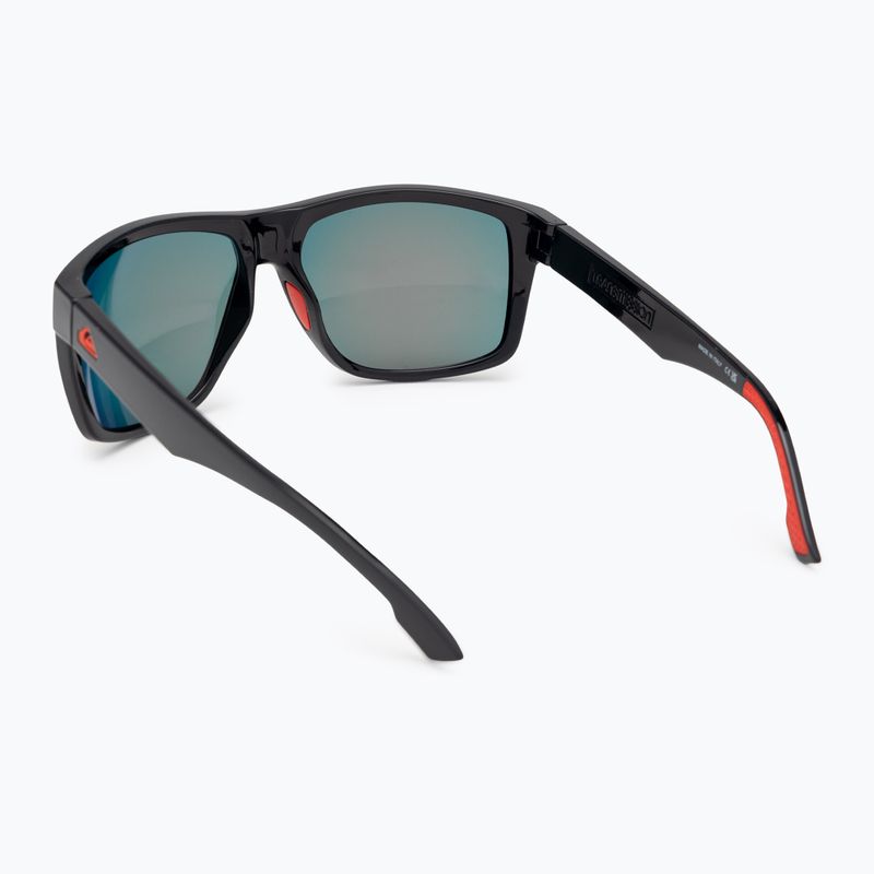 Мъжки слънчеви очила Quiksilver Transmission black ml red 2