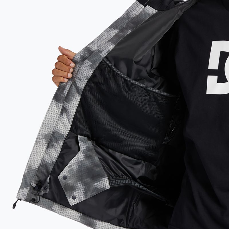 Мъжко яке за сноуборд DC Basis Print Cloud Cover 7