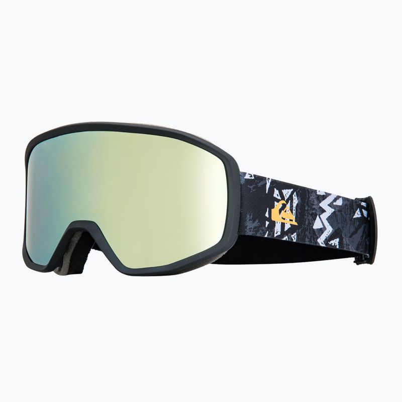 Очила за сноуборд Quiksilver Harper jagged peak black/gold 5