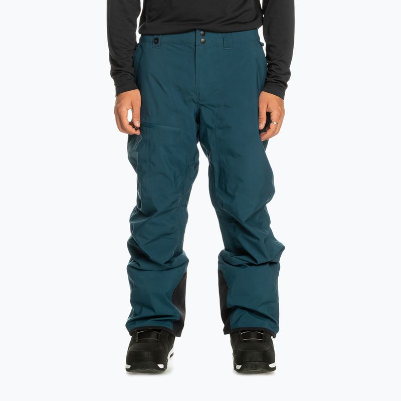 Мъжки панталони за сноуборд Quiksilver Forever Stretch Gore-Tex майолика синьо