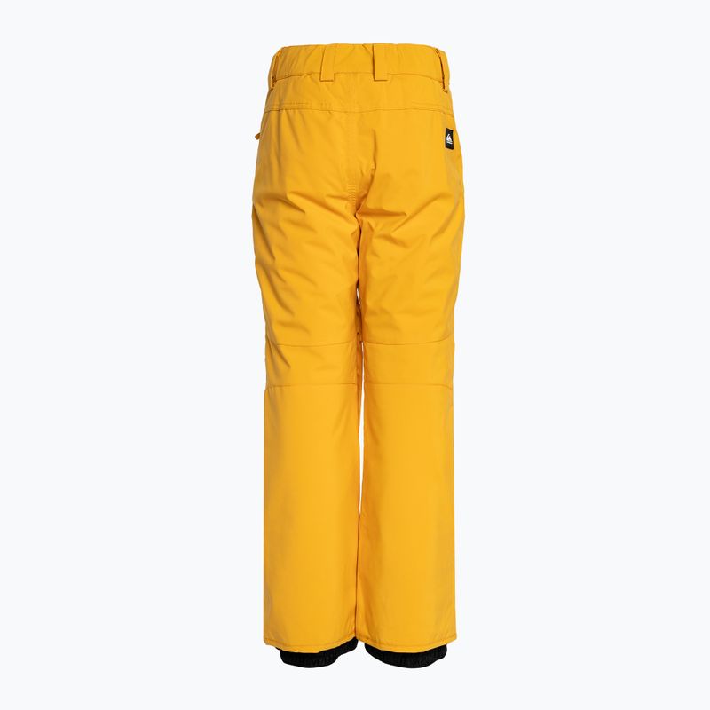 Quiksilver Estate Детски панталони за сноуборд Youth mineral yellow 6