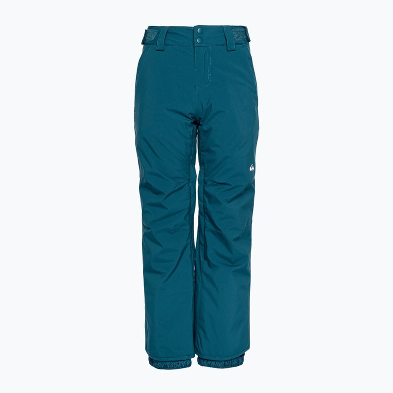 Детски панталон за сноуборд Quiksilver Estate Youth majolica blue 7