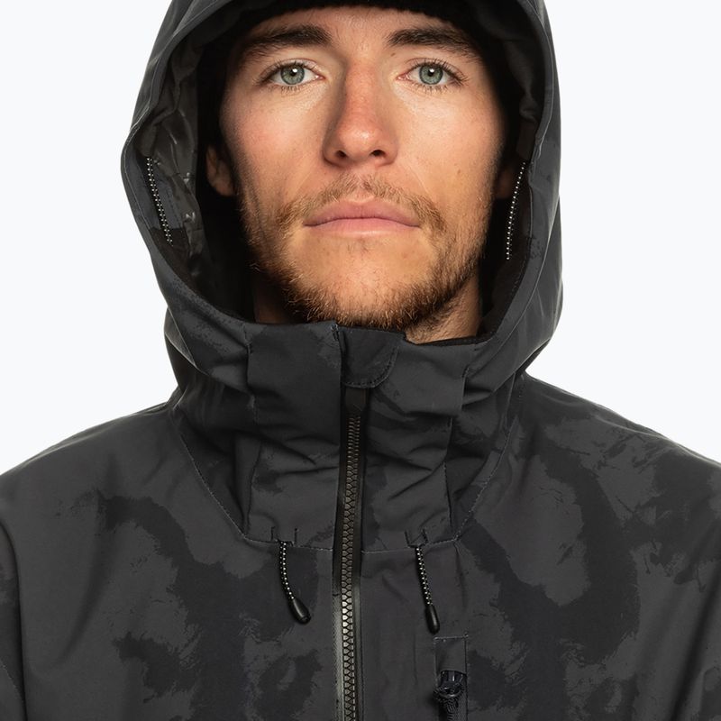 Quiksilver мъжко яке за сноуборд S Carlson Stretch Quest tie dye true black 4