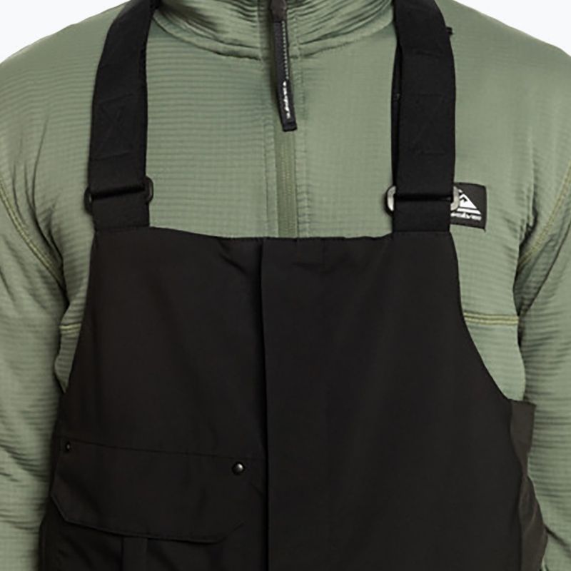 Мъжки панталони за сноуборд Quiksilver Utility Bib true black 4
