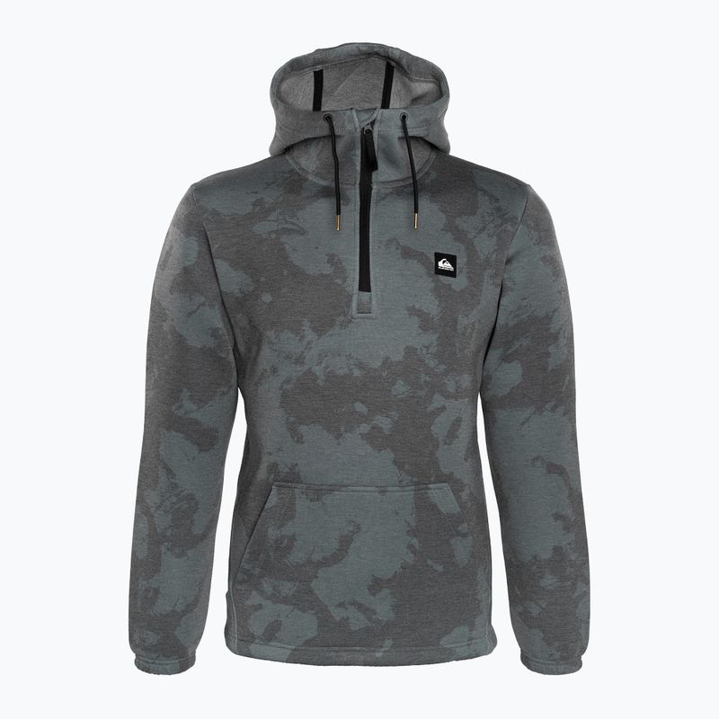 Quiksilver Shredder Hoodie tie dye true black сноуборд суитшърт