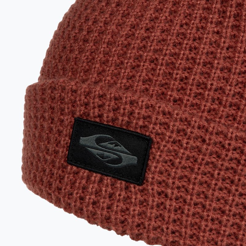 Мъжка зимна шапка Quiksilver Tofino beanie marsala 4