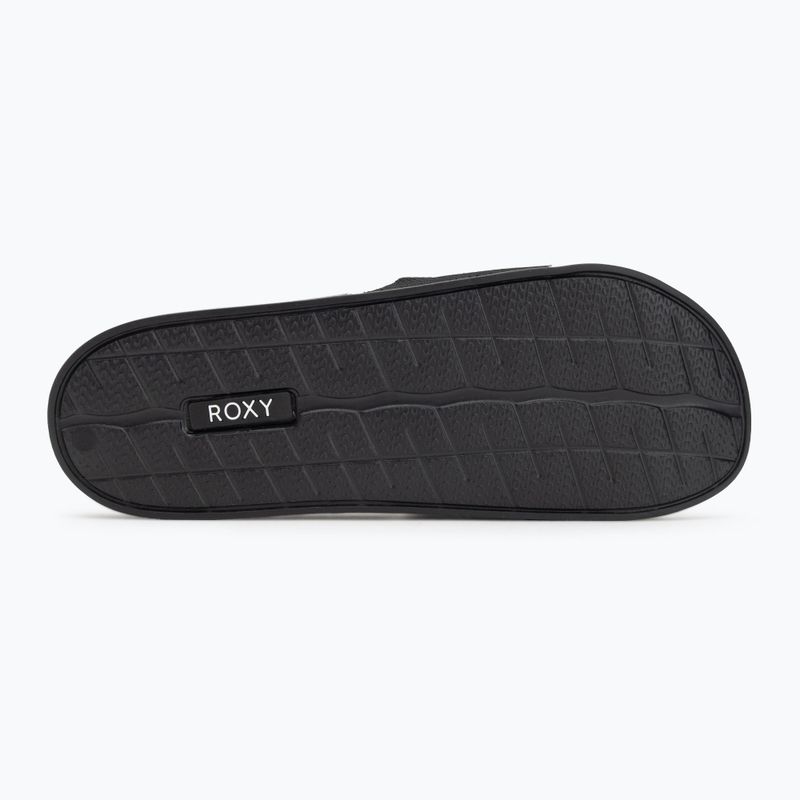 Дамски джапанки ROXY Slippy Knit black 4